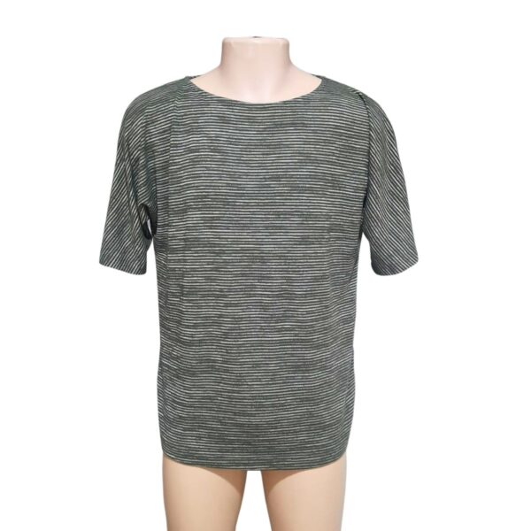 Camiseta Verde Slim Caballero, Marca CROFBARROW, Talla XL - 61 cm de ancho