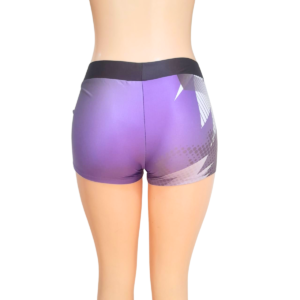 Short Deportivo/Morado, Marca CHAMPION, Talla M – 41 cm de ancho