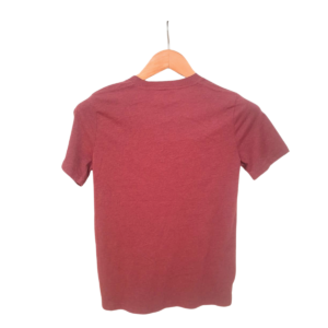 Camisa Rojo Vino, Marca ABERCROMBIE, Talla 11/12T – 43 cm de ancho