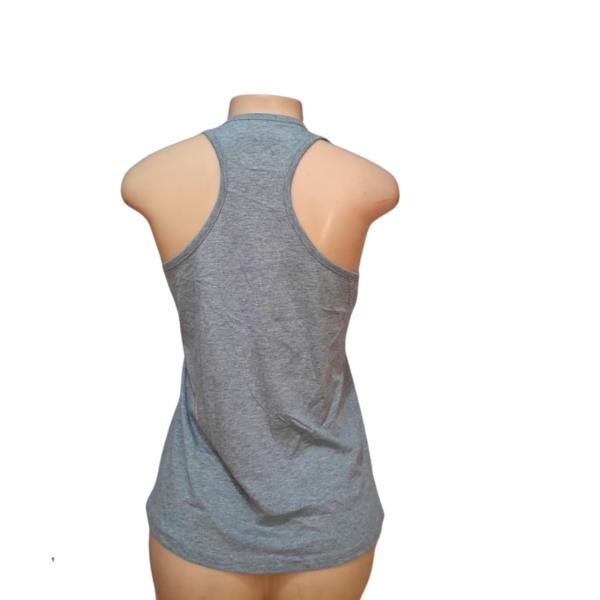 Blusa De Tirantes Gris , Marca BOBBIE BROOKS, Talla S - 45 cm de ancho - Imagen 2