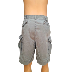 Short Tipo Comando/ Gris, Marca POLO, Talla 38 – 51 cm de ancho