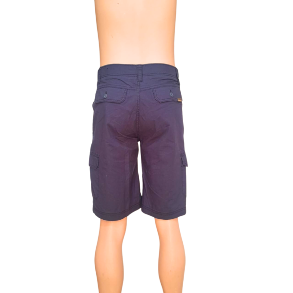 Short Azul Oscuro Tipo Comando, Marca WEAR FIRST, Talla 32 - 43 cm de ancho - Imagen 2