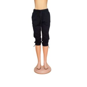 Pants Tipo Pasarillo Negro, Marca RBX, Talla M – 40 cm de ancho