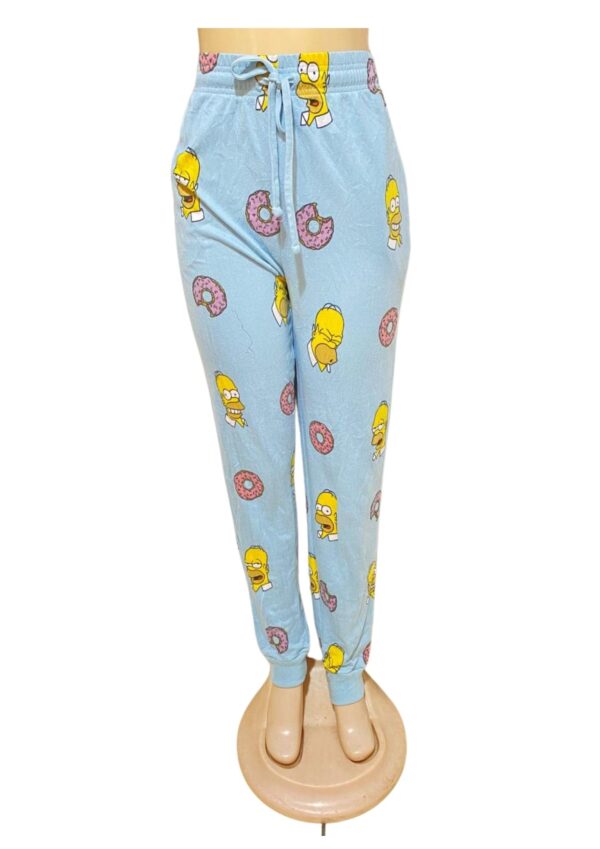 Pantalon,Medidas 46cm de ancho y 118cm de largo, Marca The Simpsons, Talla XL