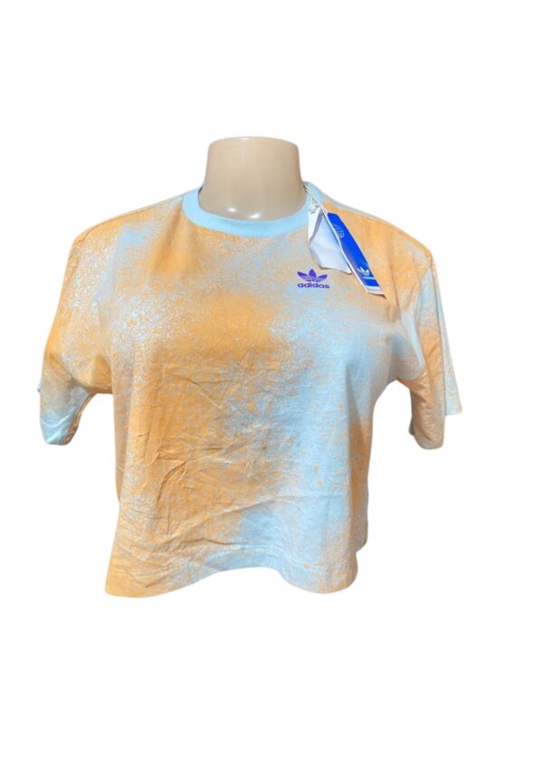 Blusa,Medidas 50cm de ancho y 45cm de largo, Marca Adidas, Talla S