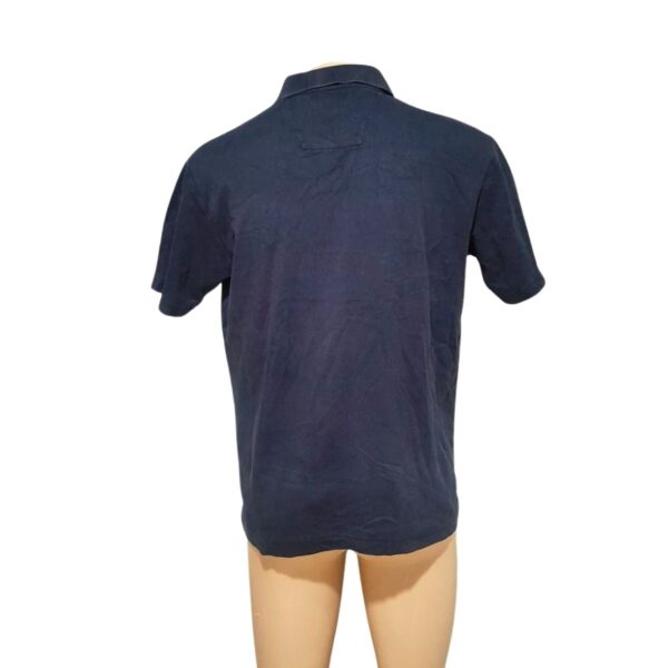 Camisa Casual Azul Oscuro, Marca NAUTICA, Talla M - 58 cm de ancho - Imagen 2