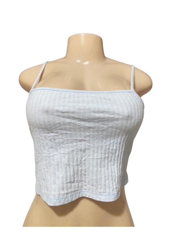 Blusa Top,Medidas 43cm de ancho y 42cm de largo, Marca , Talla S
