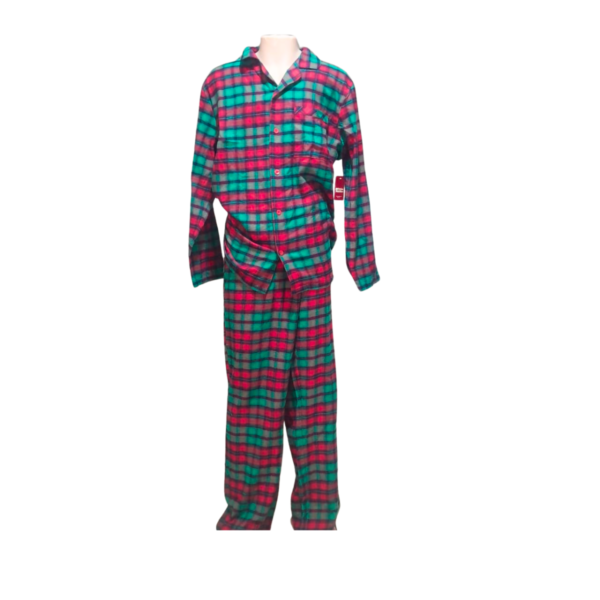 Conjunto Pijama Cuadriculada/Nueva, Marca JAMMIES FAMILIES, Talla XL - 51 cm de ancho