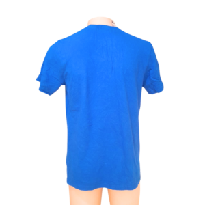 Camiseta Azul Claro Cuello Redondo, Marca ADIDAS, Talla M – 52 cm de ancho