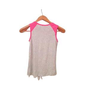 Blusa De Niña Gris, Marca JUSTICE/ACTIVE, Talla 12T – 40 cm de ancho