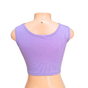 Top Morado De Tirantes, Marca SHEIN, Talla S – 33 cm de ancho