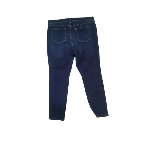 Jeans Dama Azul Oscuro, Marca UNIVERSAL, Talla 12 - 48 cm de ancho - Imagen 2