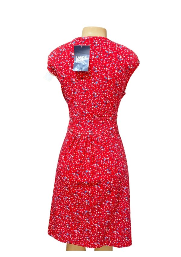 Vestido,Medidas 48cm de ancho y 100 cm de largo, Marca Lands End, Talla L - Imagen 2