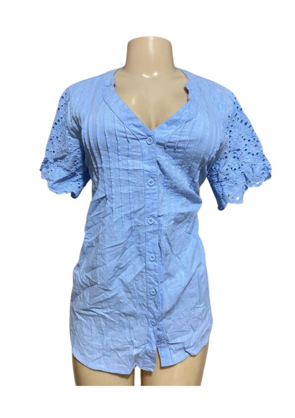 Blusa,Medidas 73cm de ancho y 74cm de largo, Marca Croft & Barrow, Talla 3X