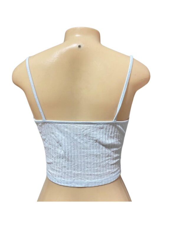 Blusa Top,Medidas 43cm de ancho y 42cm de largo, Marca , Talla S - Imagen 2