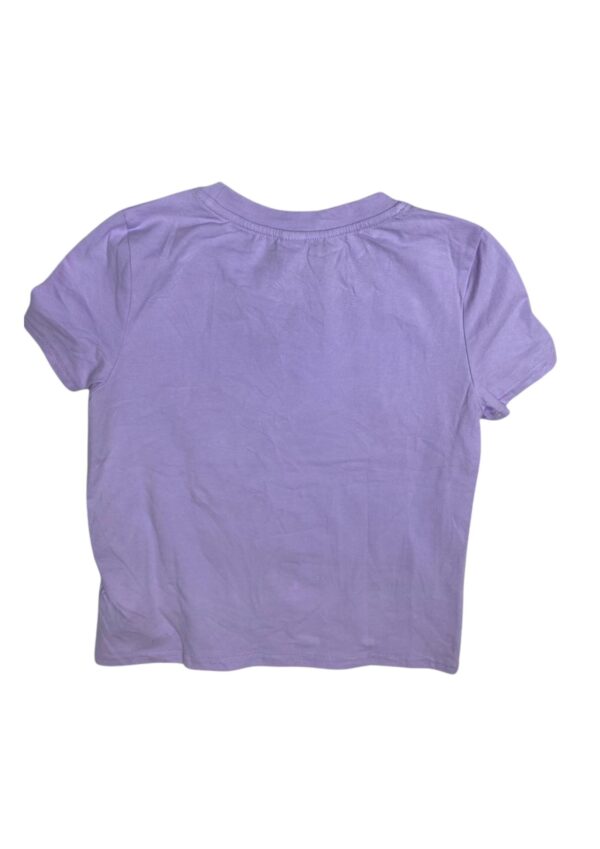 Blusa Morada de Niña,Medidas 39cm de amcho y 48cm de largo, Marca Shein, Talla 10 - Imagen 2