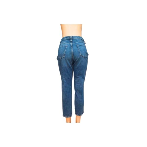 Jeans De Dama Oscuro, Marca UNIVERSAL, Talla 14 - 46 cm de ancho - Imagen 2