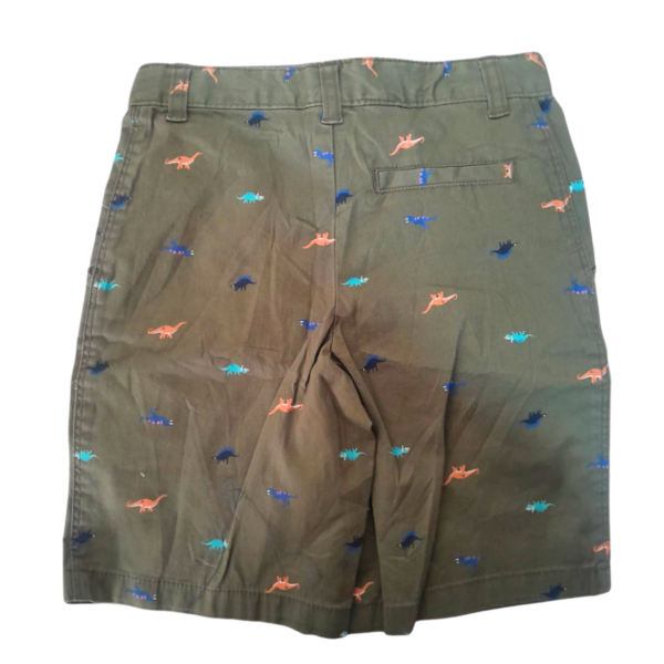 Short Verde Dinosaurio/ Nuevo, Marca CARTER KIDS, Talla 6 - 31 cm de ancho - Imagen 2