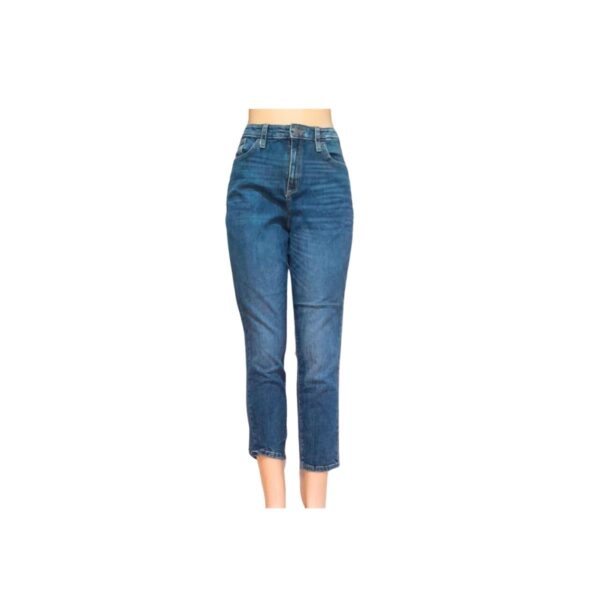 Jeans De Dama Oscuro, Marca UNIVERSAL, Talla 14 - 46 cm de ancho