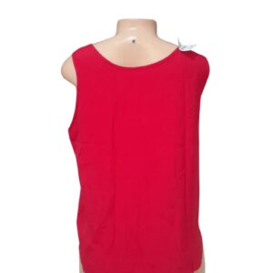 Blusa Roja, Medidas55cm de ancho y 60cm de largo, Marca , Talla S