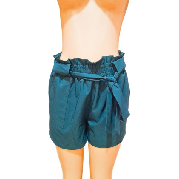 Short De Dama Verde Oscuro, Marca GRACE KARIN, Talla M - 46 cm de ancho