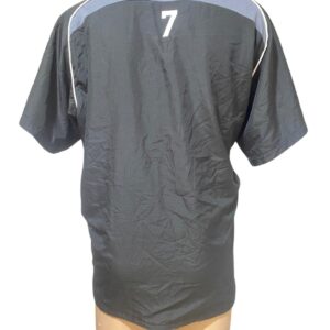 Camisa Negra,Medidas 58cm de ancho y 83cm de largo, Marca Alleson, Talla L