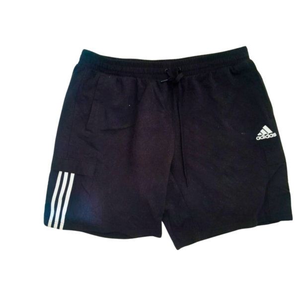 Short De Caballero Negro, Marca ADIDAS, Talla 2XL - 54 cm de ancho