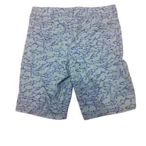 Shor De Tiburones Color Verde/ Nuevo, Marca CAT Y JACK, Talla 10T – 36 cm de ancho