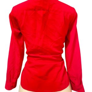 Blusa Roja,Medidas 47cm de ancho y 63cm de largo, Marca Talbots, Talla S