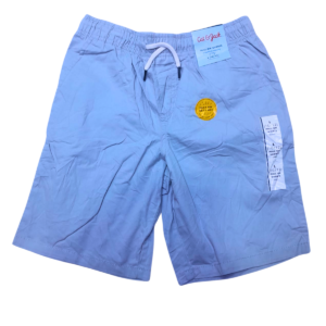 Short Casual/ Gris Claro, Marca CAT Y JACK, Talla 10/12T – 36 cm de ancho