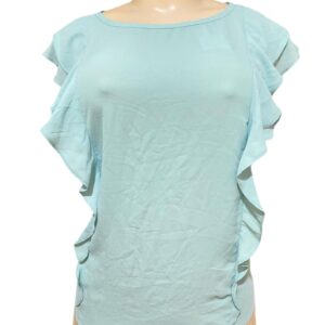 Blusa Menta,Medidas 48cm de ancho y 58cm de largo, Marca Loft, Talla S