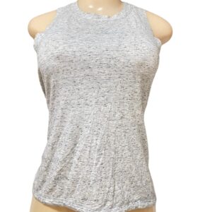 Blusa Gris,Medidas 48cm de ancho y 69cm de largo, Marca Calia, Talla S