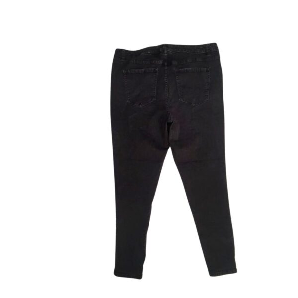Jeans De Dama Negro/Slim, Marca LANE BRYANT, Talla 20 - 55 cm de ancho - Imagen 2
