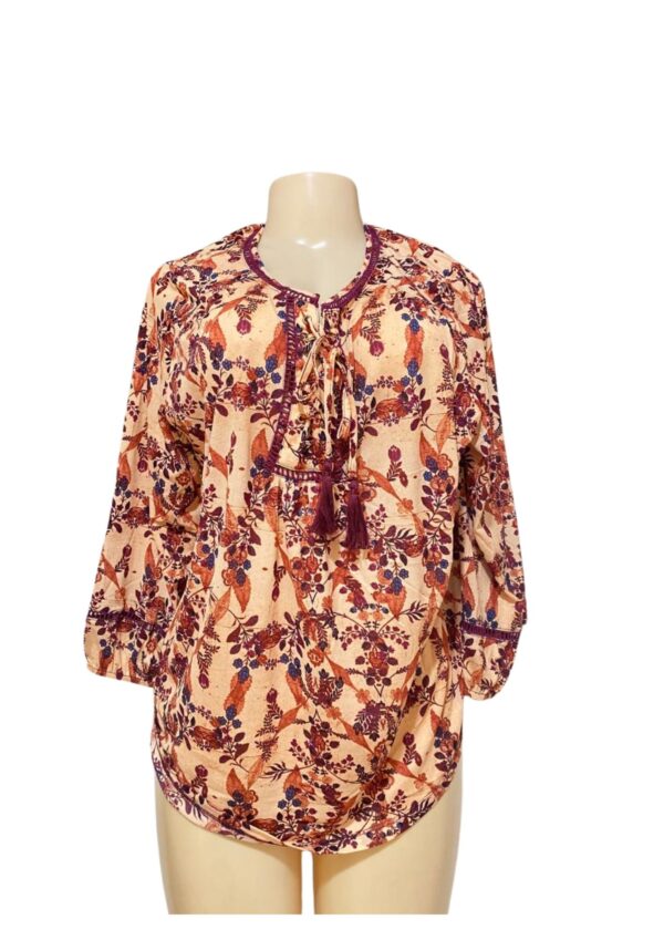Blusa,Medidas 64cm de ancho y 67cm de largo, Marca Style &Co, Talla XL