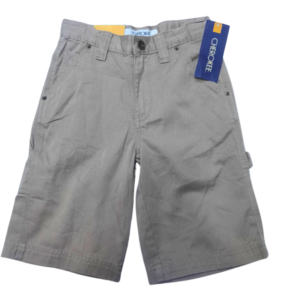 Short Casual Tipo Comando/ De Niño Nuevo, Marca CHEROKEE, Talla 6T -31 cm de ancho