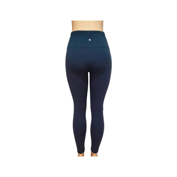 Licra Larga Azul Negro, Marca 90DEGREE, Talla S - 33 cm de ancho - Imagen 2