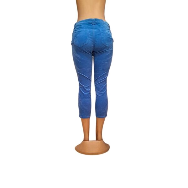 Pantalon Casual Azul/Gamusa, Marca NEW YORK COMPANY, Talla 4 - 44 cm de ancho - Imagen 2