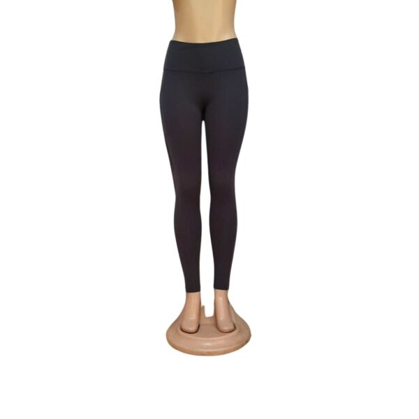 Licra Gris Larga Deportiva, Marca IDEOLOGY, Talla S - 36 cm de ancho