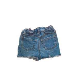 Short De Niña/Floreado, Marca JUMPING/BEANS, Talla 2T – 26 cm de ancho