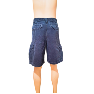 Short Tipo Comando / Azul, Marca AEROPOSTALES, Talla 36 – 49 cm de ancho