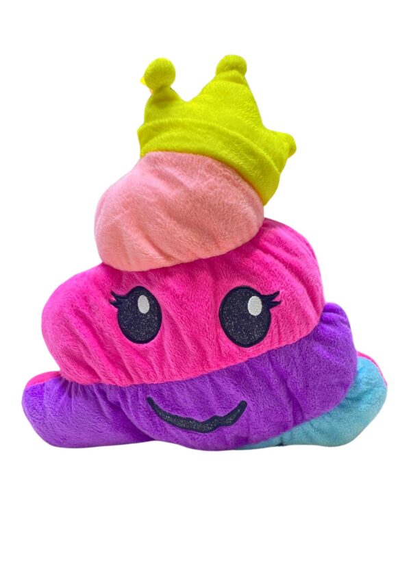 Peluche de Emoji, Medidas 29cm de ancho y 40cm de largo