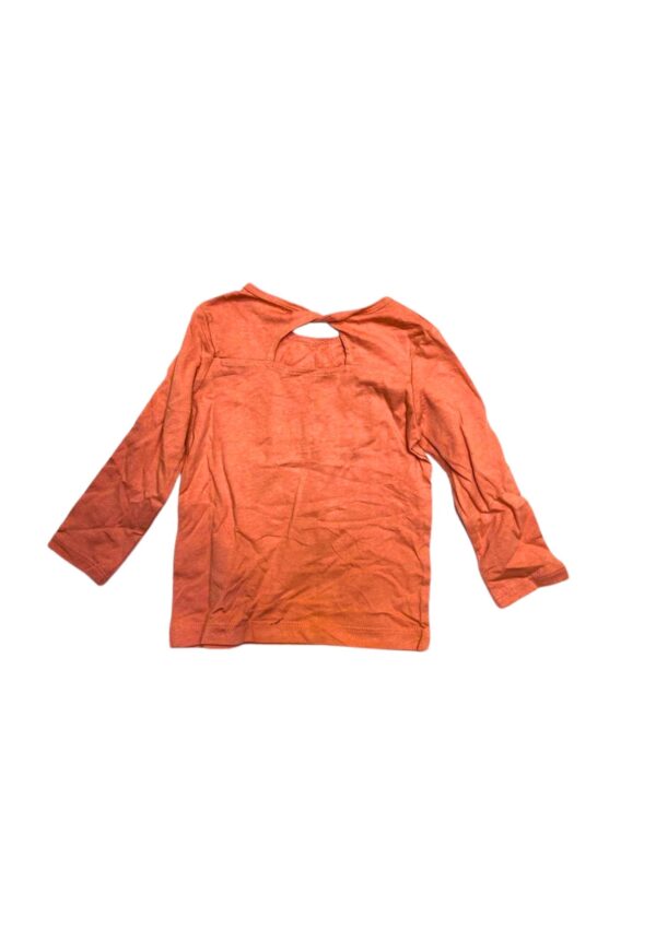 Blusa Naranja,Medidas 26cm de ancho y 35cm de largo, Marca Carters, Talla 18M - Imagen 2