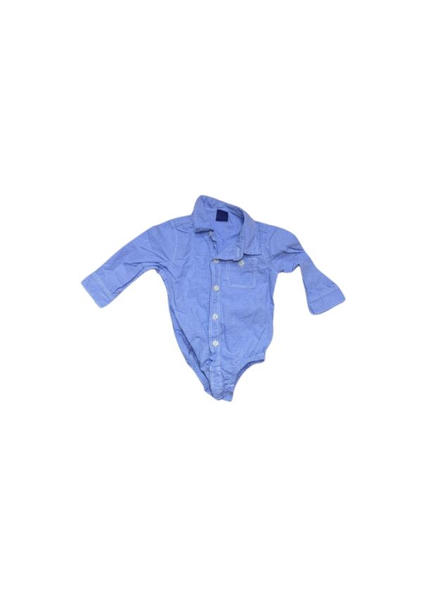Mameluco,Medidas 29cm de ancho y 43cm de largo, Marca Baby Gap, Talla 6-12M