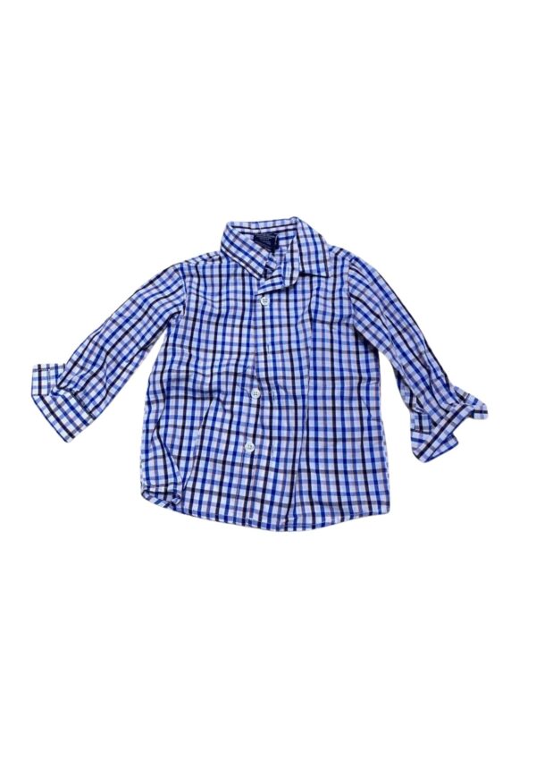 Camisa,Medidas 30cm de ancho 36cm de largo, Marca Nautica, Talla 12M