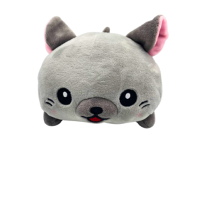 Peluche de Gato, Medidas 14cm de ancho y 21cm de largo