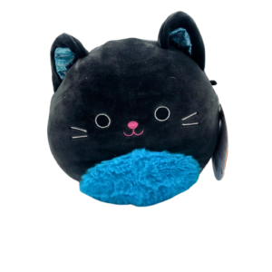 Squismallow de Gato, Medidas 26cm de ancho y 24cm de largo