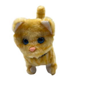 Peluche de Gato, Medidas 16cm de ancho y 19cm de largo