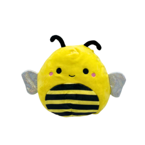 Squizmallow de Abeja, Medidas 31cm de ancho y 25cm de largo