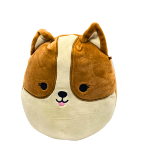 Squismallow de Perro, Medidas 28cm de ancho y 28cm de largo
