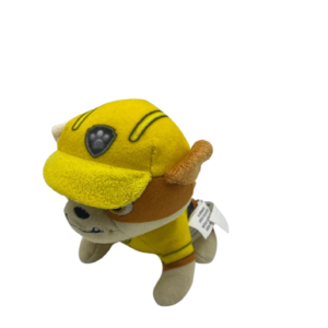 Peluche de Papatrol de Rubble, Medidas 9cm de ancho y 15cm de largo